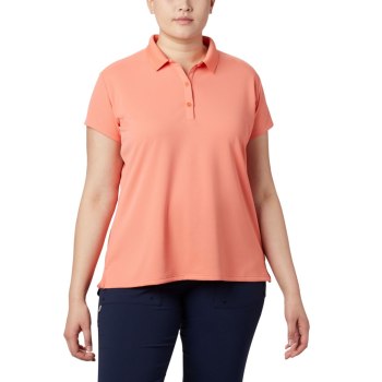 Dámské Polo Columbia PFG Innisfree Short Sleeve Plus Size Oranžové BOSZGU059